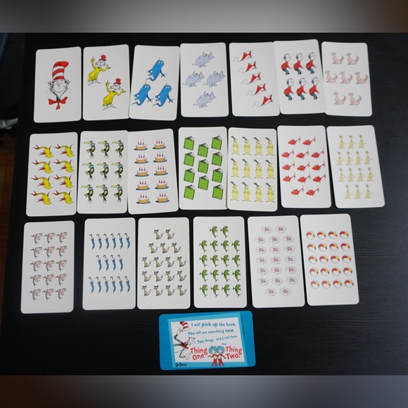 Dr. Seuss Flash cards Numbers 1-20 - Picture 4 of 5